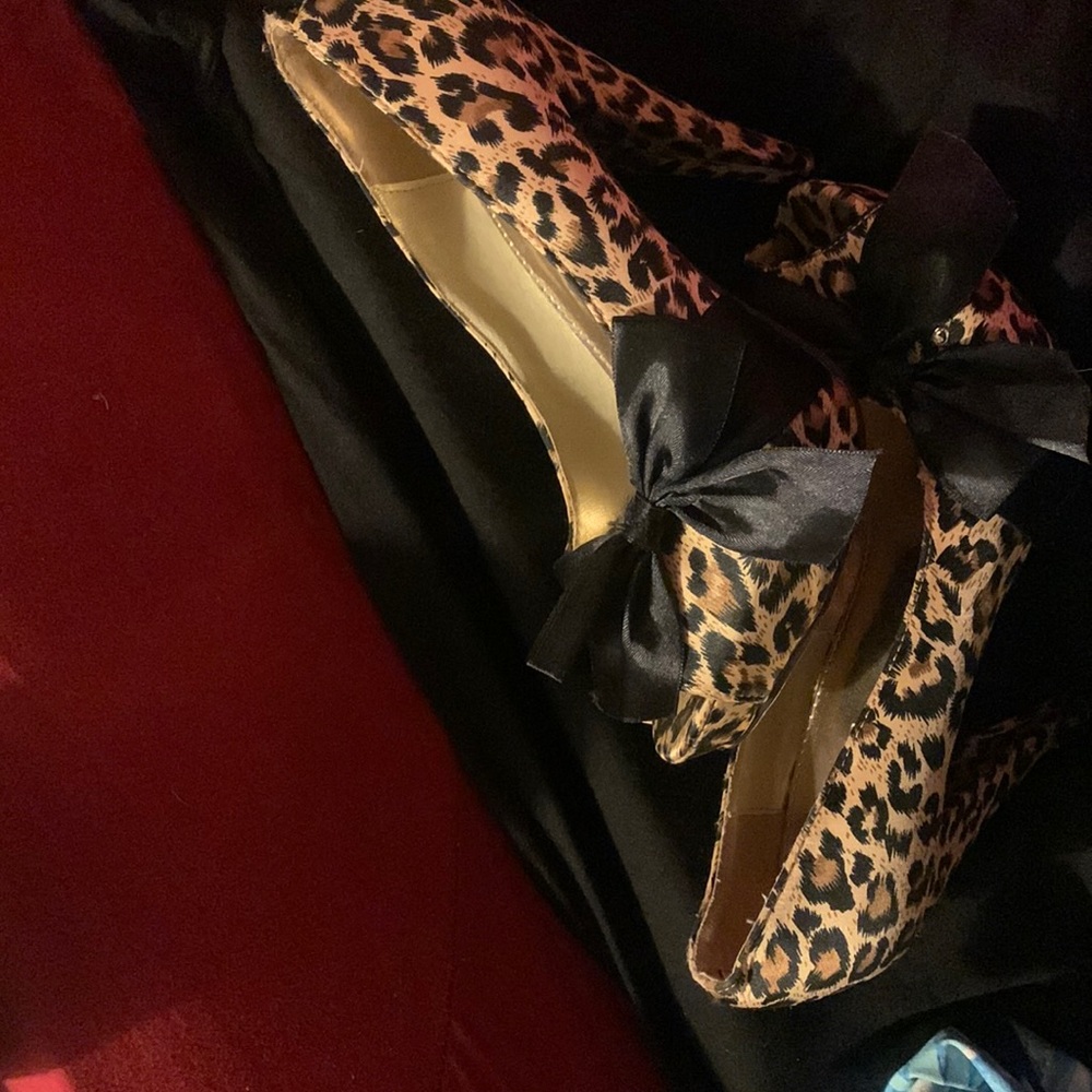 Cheetah Styluxe Heels size 7.5